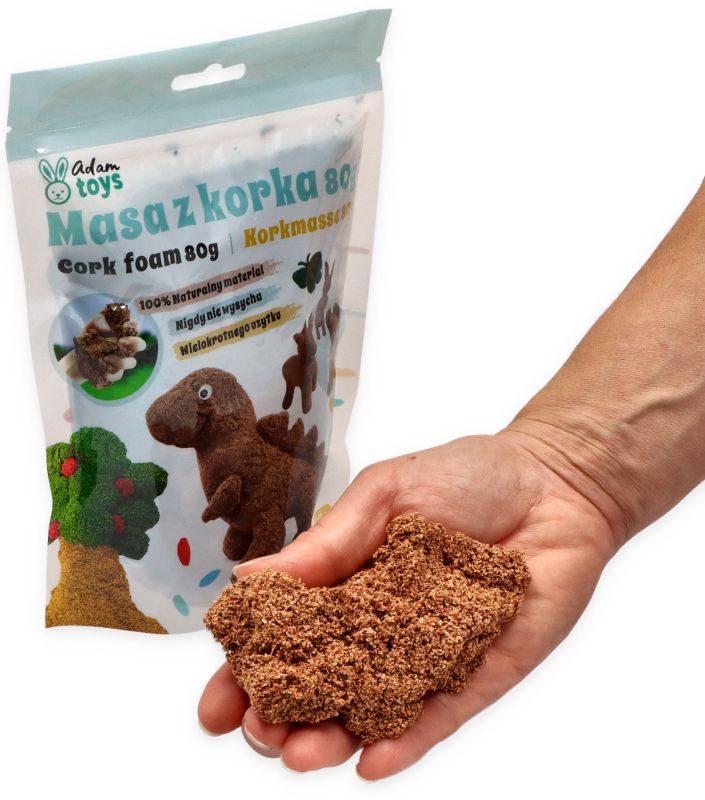 Sensoryczna masa korkowa Adam Toys różne kolory