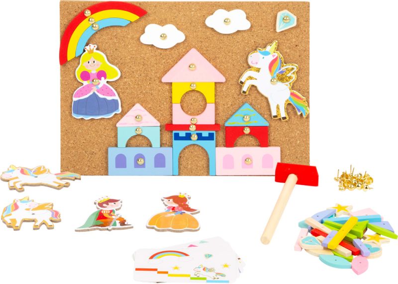 Przybijanka - wbijanka korkowa świat księżniczek