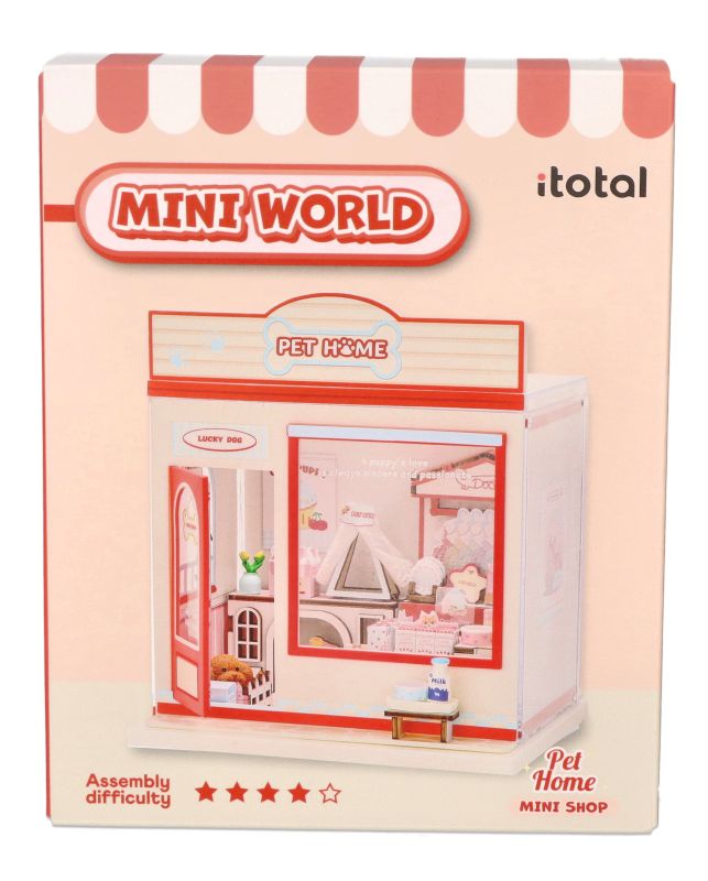 Miniaturowy sklep zoologiczny Mini World DIY