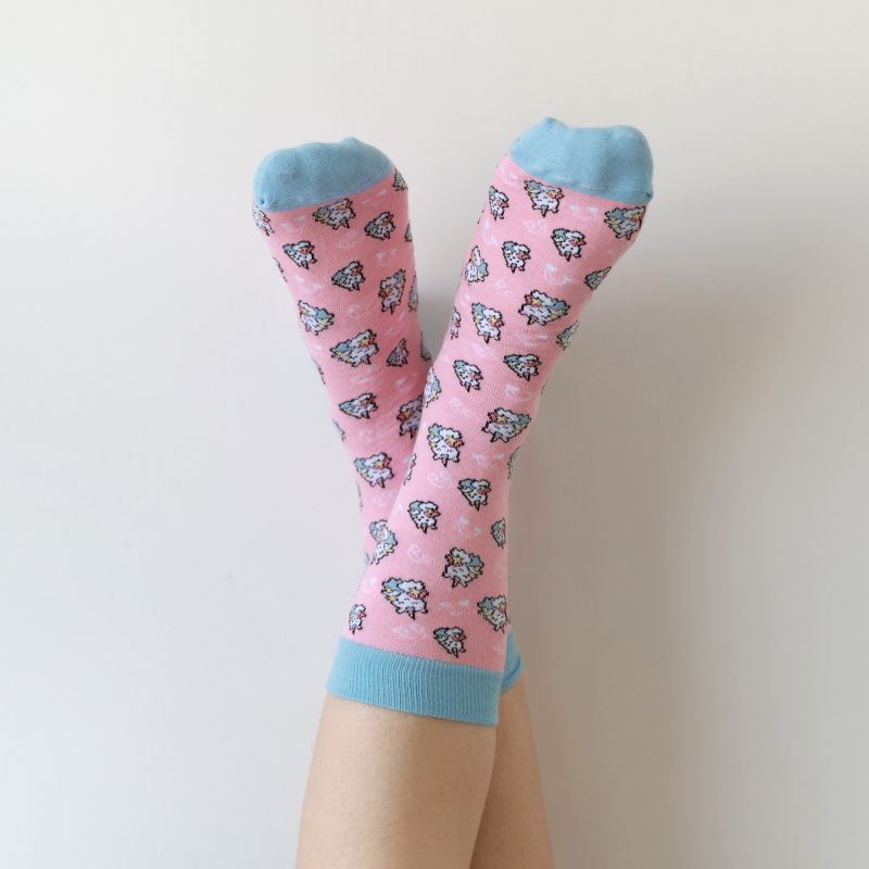 Skarpetki bawełniane z jednorożcem