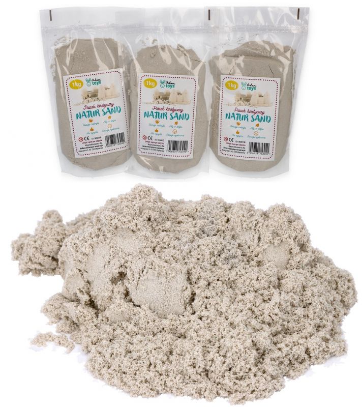 Zestaw 3 kg Piasek kinetyczny w woreczkach