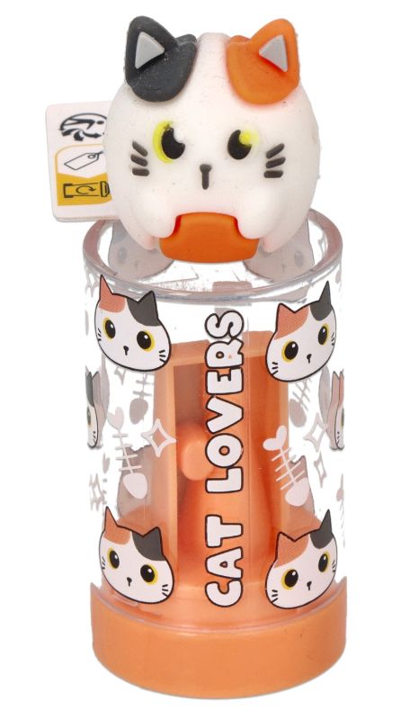 Temperówka z pojemnikiem 1szt, różne wzory