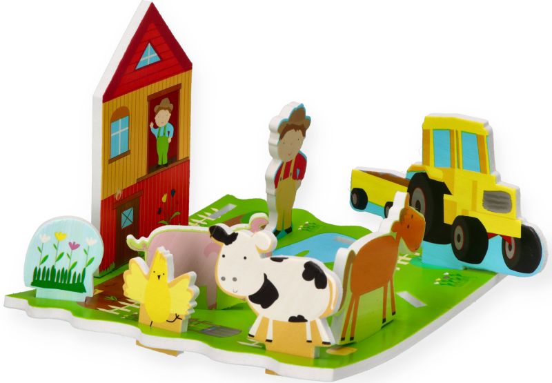 Naklejki do kąpieli - życie na farmie