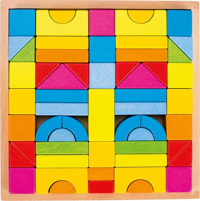 Klocki konstrukcyjne Rainbow