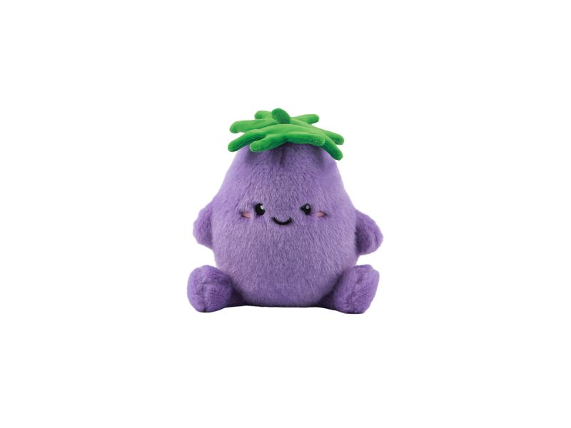 Przytulanka bakłażan, pluszak Ellie Eggplant