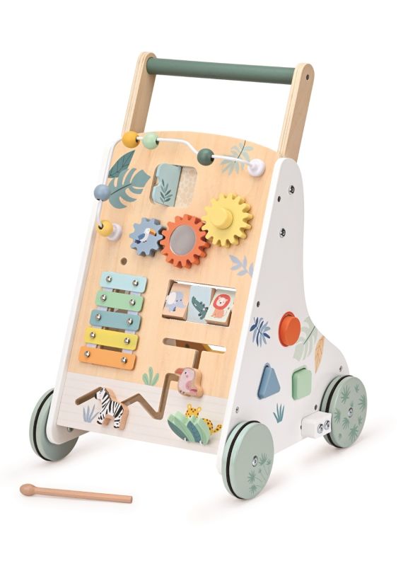 Drewniany Pchacz Montessori, Motyw Dżungli