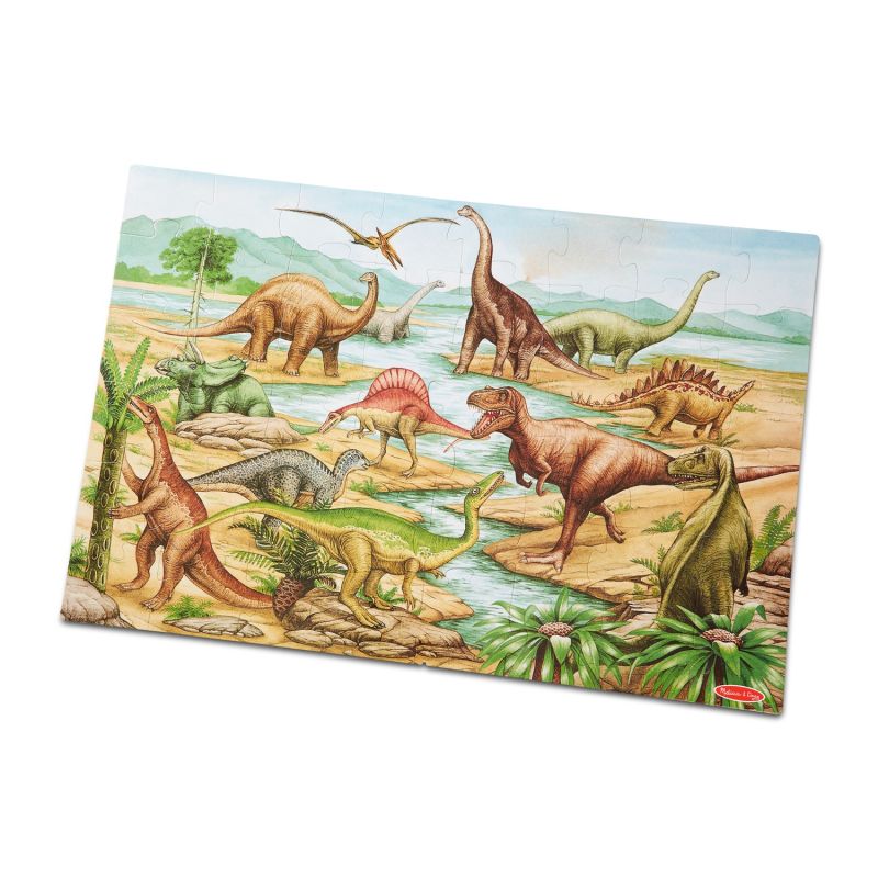 Puzzle podłogowe dinozaury 48el. 
