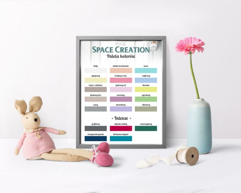 Farba do renowacji Space Creation biała 0,5l