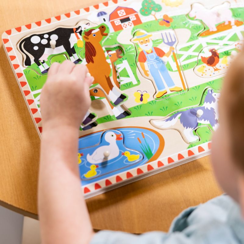 Puzzle muzyczne Old MacDonald