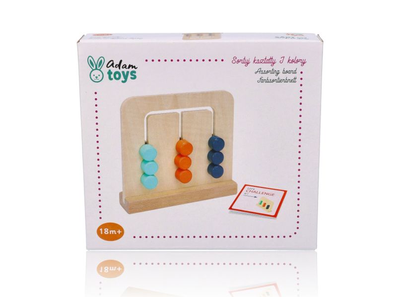 Sortuj kształty i kolory Adam Toys