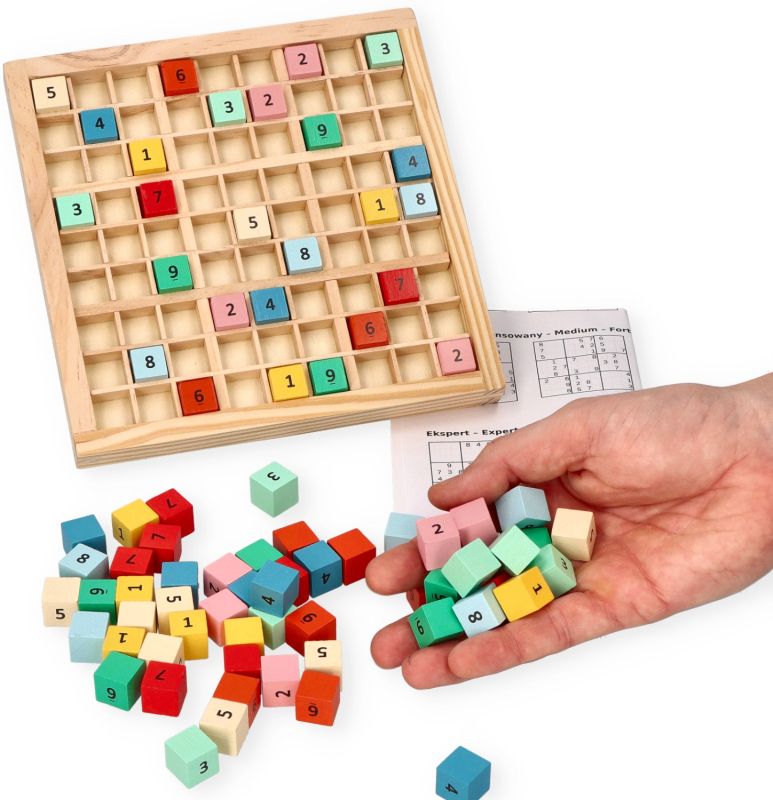 Sudoku gra logiczna - wersja odświeżona