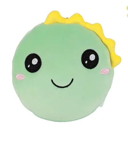 Poduszka podróżna z maską Dino