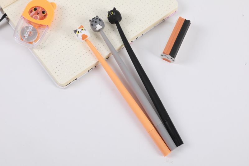 Długopis żelowy 0.5 mm Kot