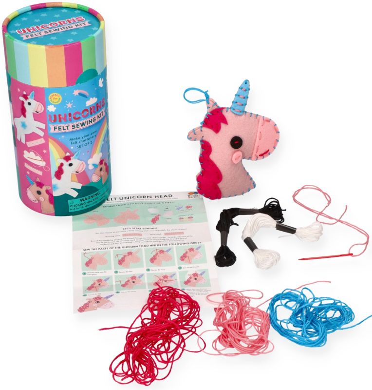 Zestaw kreatywny do szycia jednorożce