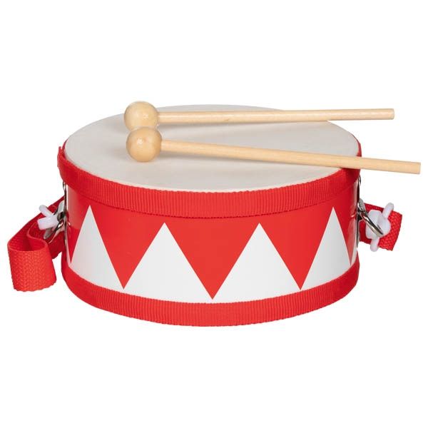 Bębenek biało-czerwony GOKI