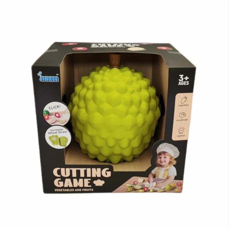 Durian, zabawki do krojenia, warzywa i owoce