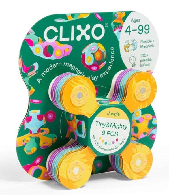Tiny&Mighty, zestaw klocków magnetycznych Dżungla