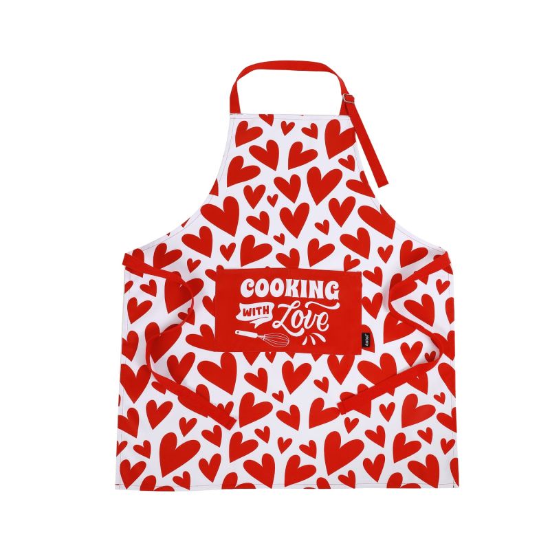 Fartuszek w tubie z motywem serduszek