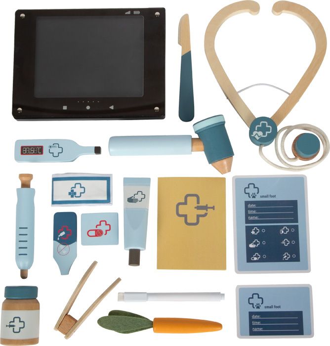 Króliczek Tuptuś z zestawem weterynaryjnym