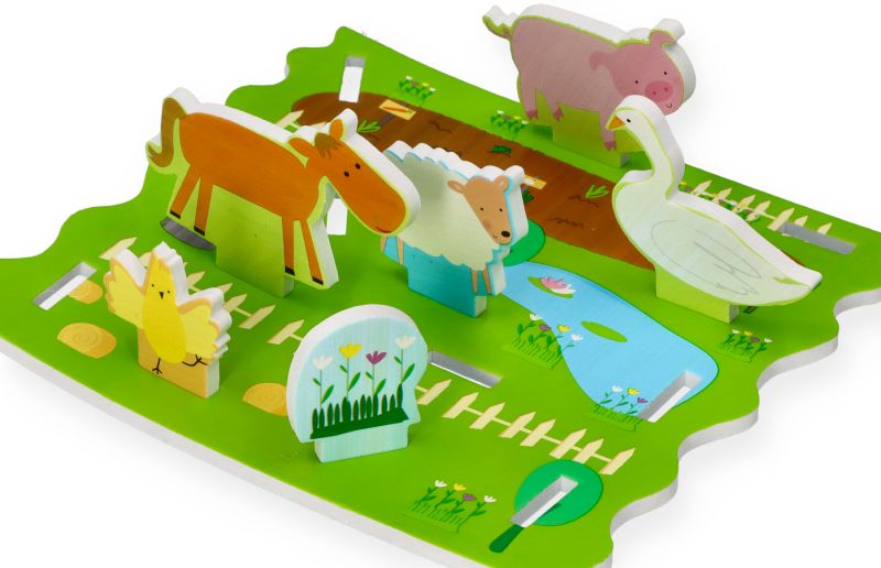 Naklejki do kąpieli - życie na farmie