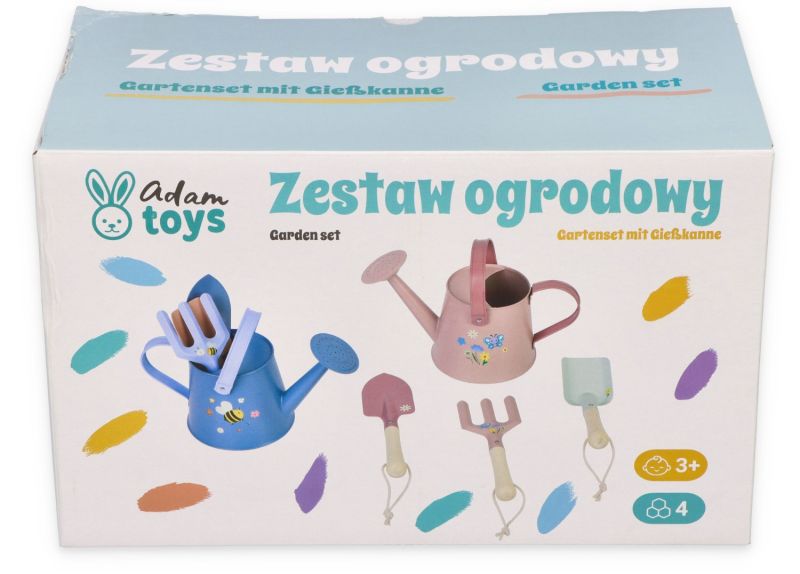 Zestaw narzędzi ogrodowych niebieski