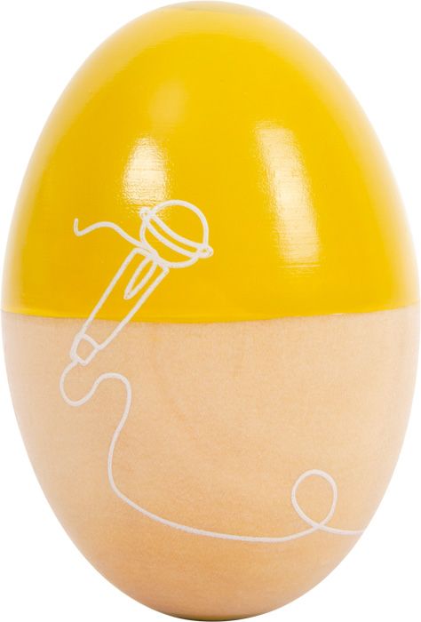 Zestaw 5 marakasów - drewniane jajka