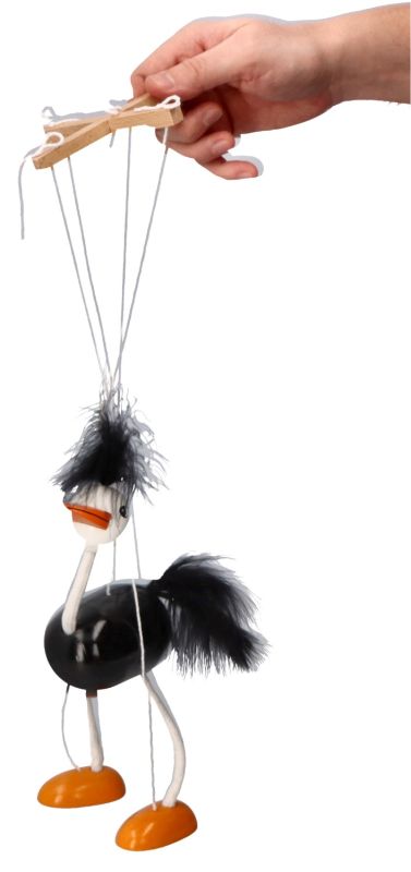 Marionetka Struś