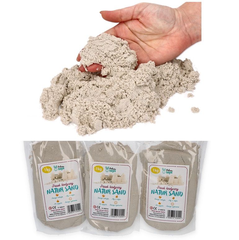 Zestaw 3 kg Piasek kinetyczny w woreczkach
