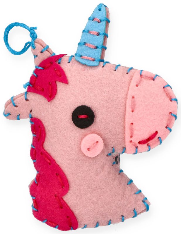 Zestaw kreatywny do szycia jednorożce