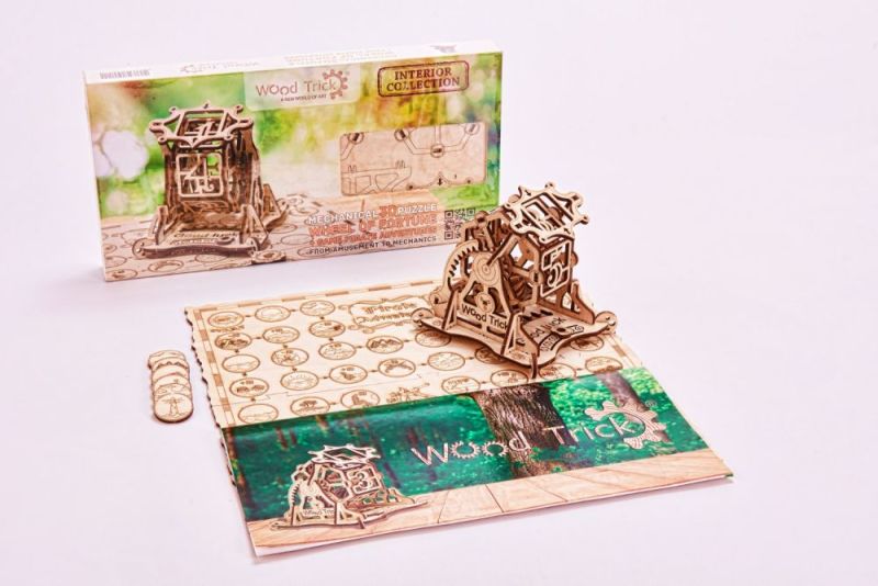 Puzzle 3D koło fortuny