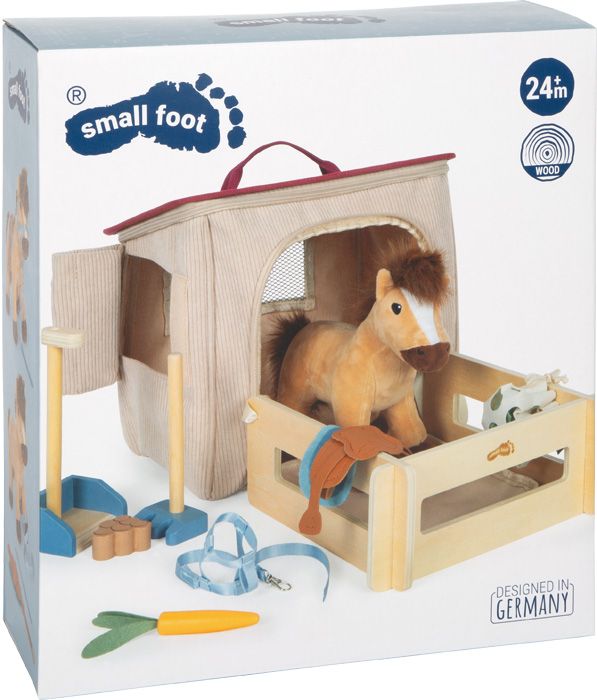 Mały Kucyk w Torbie ze stajnią i akcesoriami