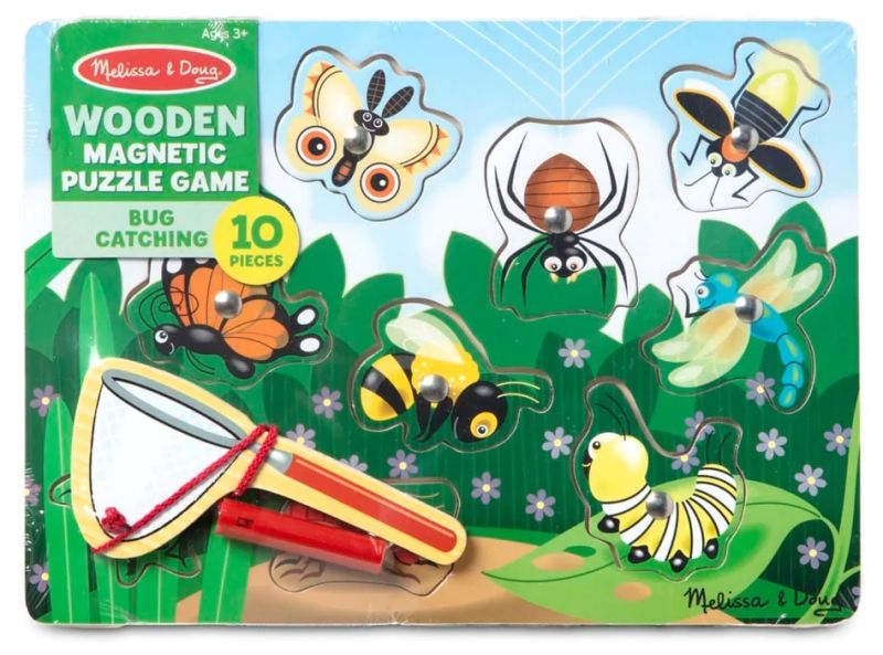 Melissa and Doug  - Układanka magnetyczna owady