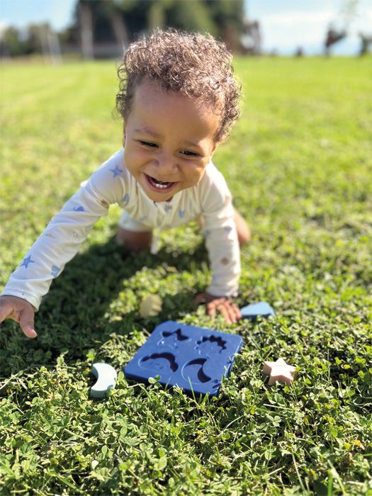 Ukladanka silikonowa dla malucha