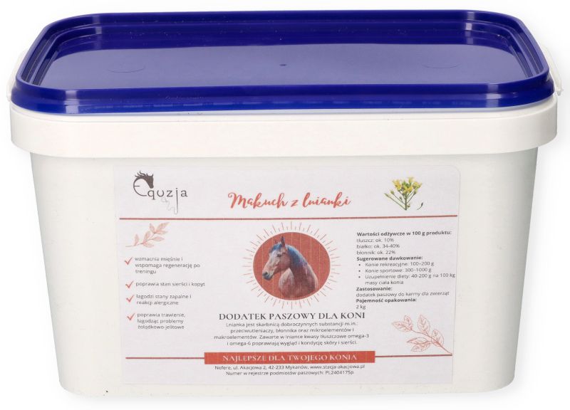 Makuch z lnianki rydzowej 2kg