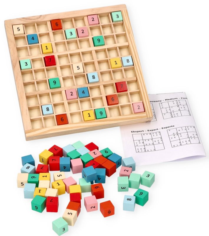 Sudoku gra logiczna - wersja odświeżona