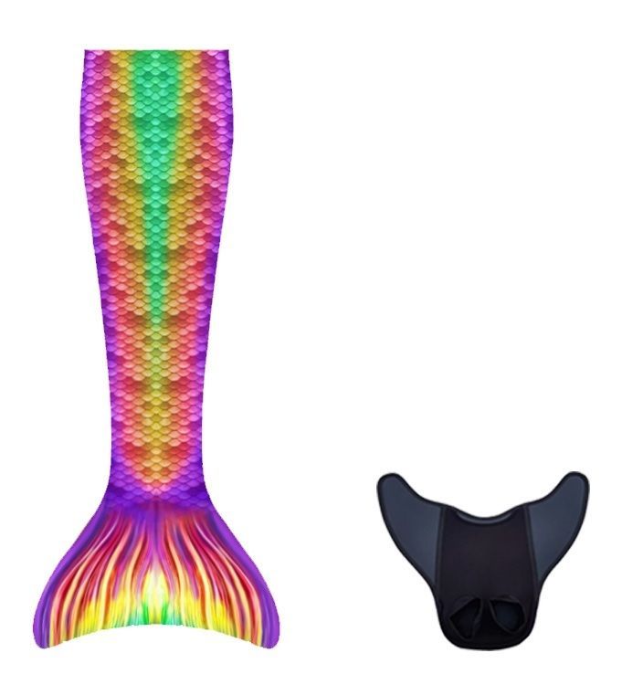 Syreni ogon - monopłetwa do pływania Cancun Aquaris 2XS/XS