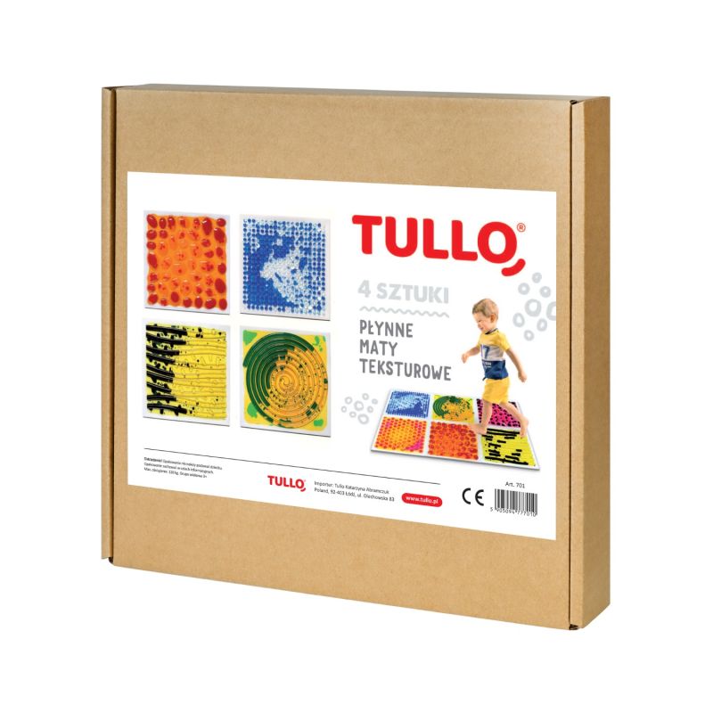 Teksturowane maty płynne 4 szt. Tullo