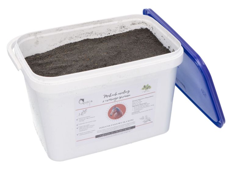 Makuch mielony z czarnego sezamu 3kg