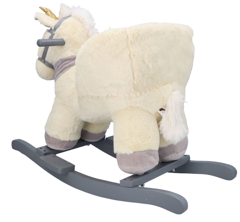 Jednorożec na biegunach z fotelikiem