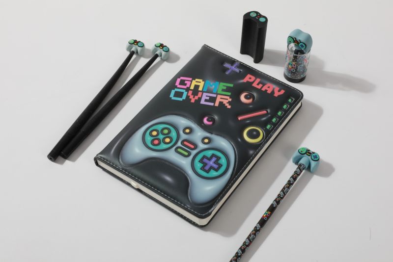 Notes A5 dla gracza w twardej okładce z piankowym obiciem 96k