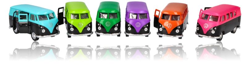 Metalowy model Goki Volkswagen T1 Bus