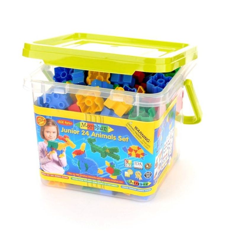 Morphun Zestaw klocków Zwierzątka, 252 el.