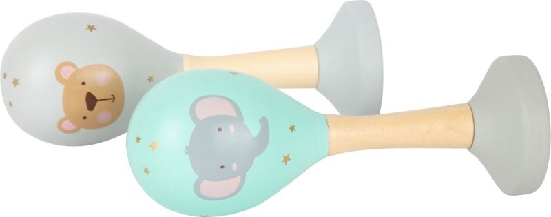 Zestaw Marakasów Słoń i Miś