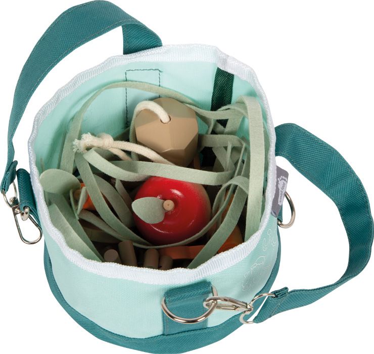 Zestaw do karmienia koni z paszą i smakołykami