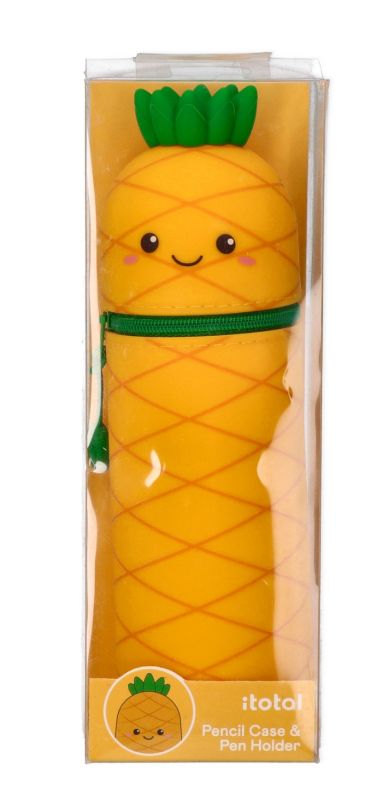 Silikonowy piórnik tuba Ananas