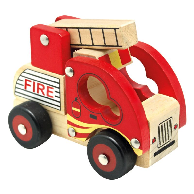 Autko drewniane - Straż pożarna
