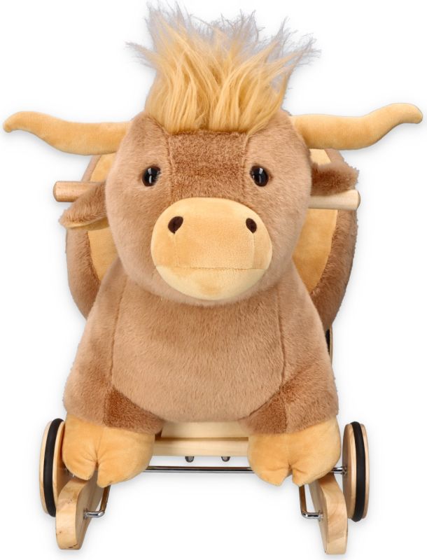Bujak z fotelikiem i kołami - Krówka