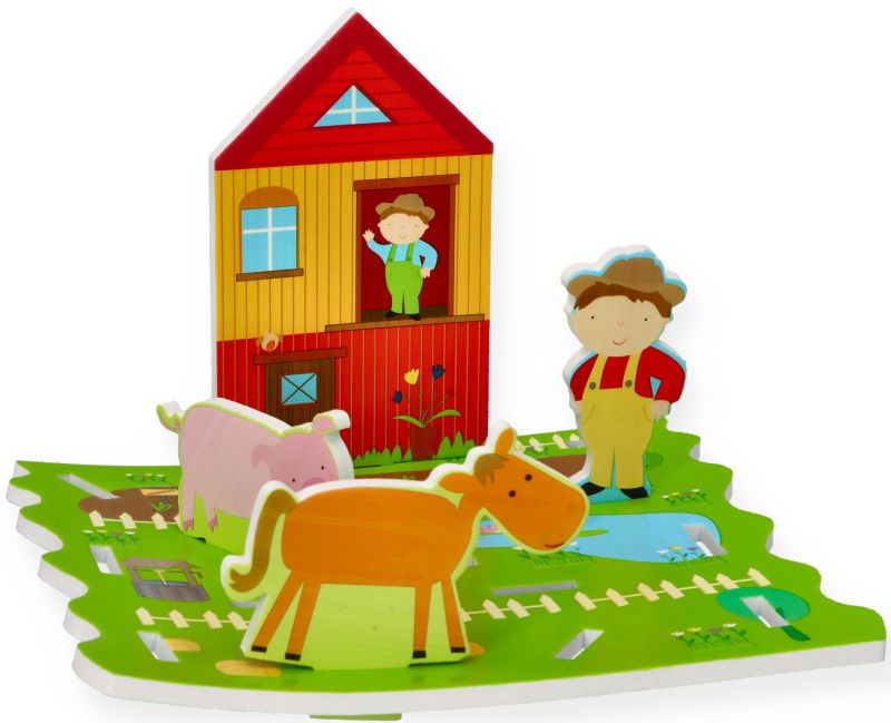 Naklejki do kąpieli - życie na farmie