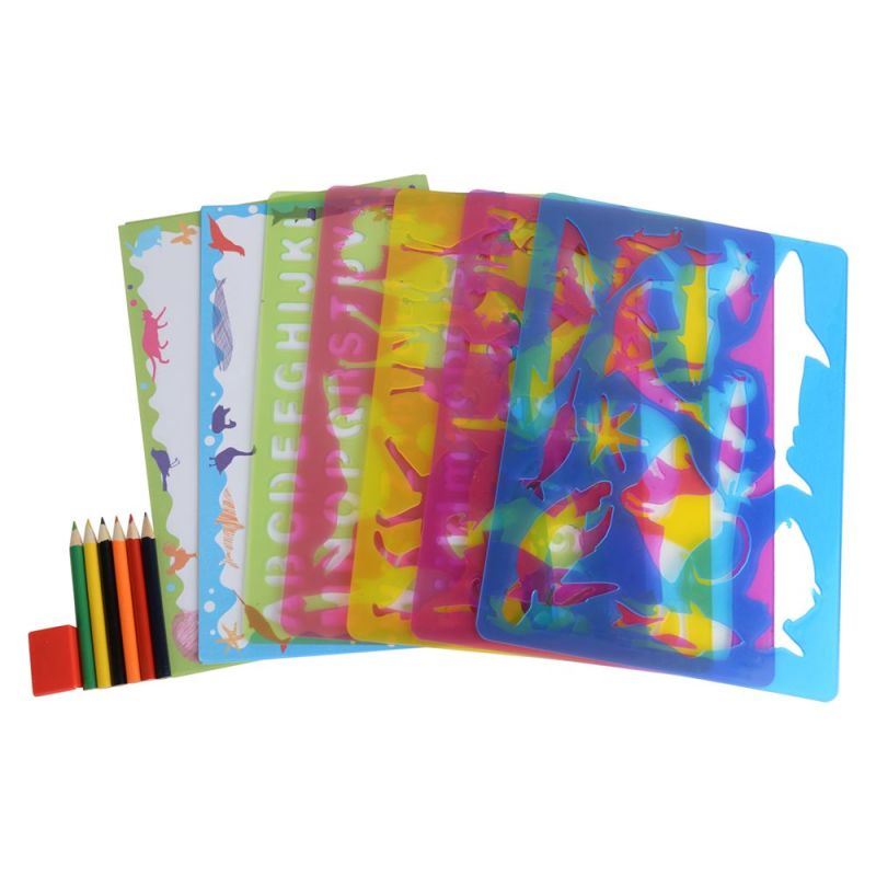 Szablony zwierzęta- duży zestaw Buddy  & Barney 