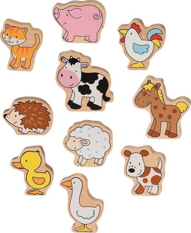 Farma figurki – zestaw 10 sztuk